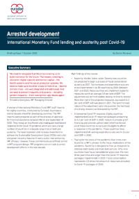 Arrested Development: International Monetary Fund lending and austerity post Covid-19