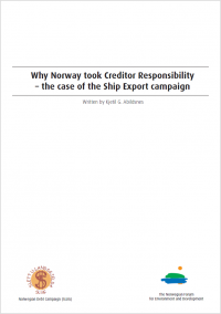 Why Norway took creditor responsibility